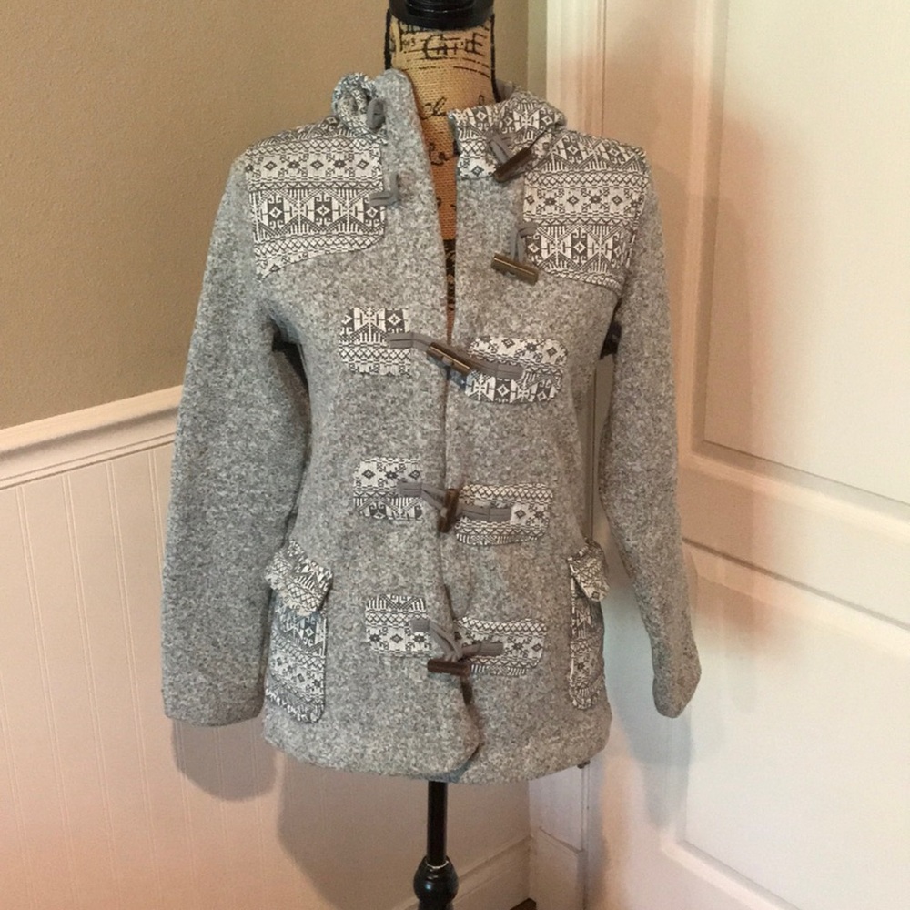 Patagonia hooded fleece jacket VGUC